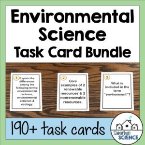 Using Science Task Cards in your High School Classroom - Suburban Science