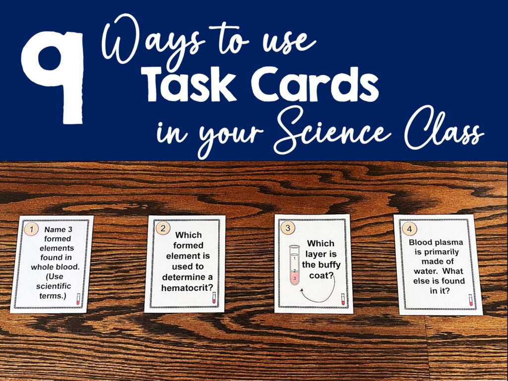 what are task cards in education