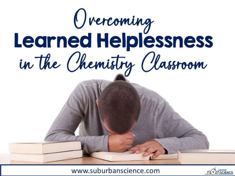 Learned Helplessness in High School Chemistry