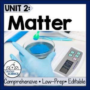 Properties of Matter, Conservation of Matter Unit
