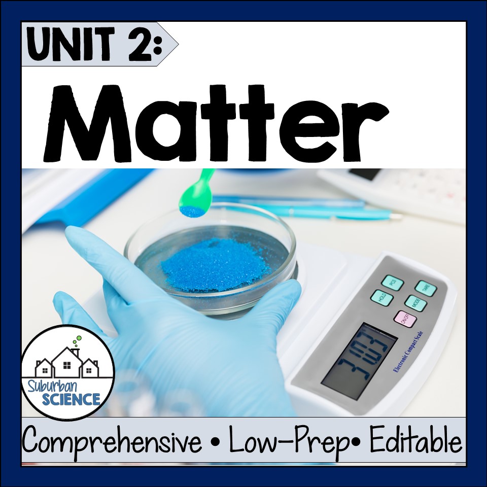 Properties of Matter, Conservation of Matter Unit