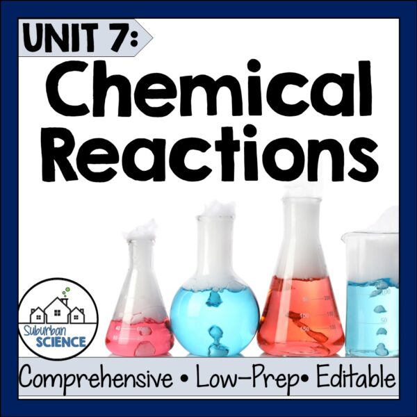 Unit 7- Chemical Reactions - Suburban Science