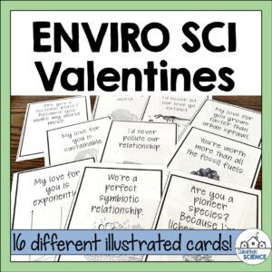 FREE Environmental Science Valentines