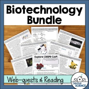 Biotechnology & CRISPR Webquests