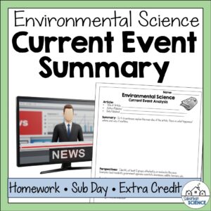 Free Environmental Current Event Summary