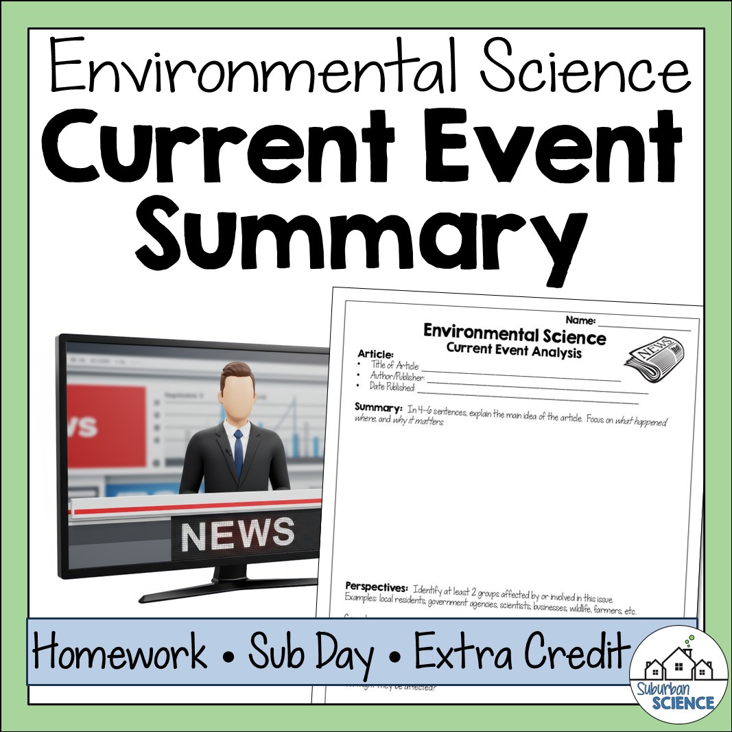 Free Environmental Current Event Summary