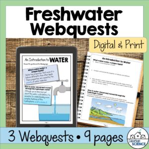 Surface Water & Water Cycle Webquests