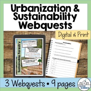 Sustainability Webquests