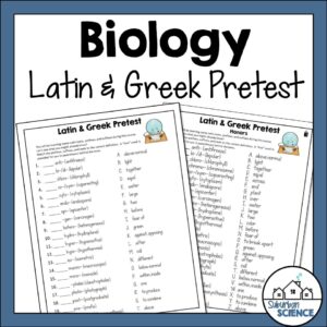 Biology Prefixes Pretest