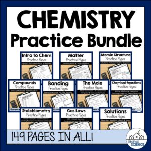 Chemistry Practice Questions Bundle