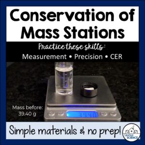 Conservation of Mass Lab Activity for Chemistry