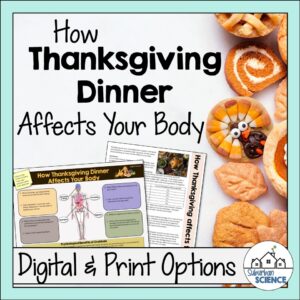 Thanksgiving Activity- Anatomy