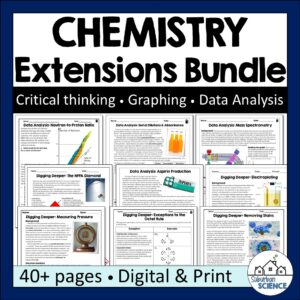 Chemistry extensions for critical thinking