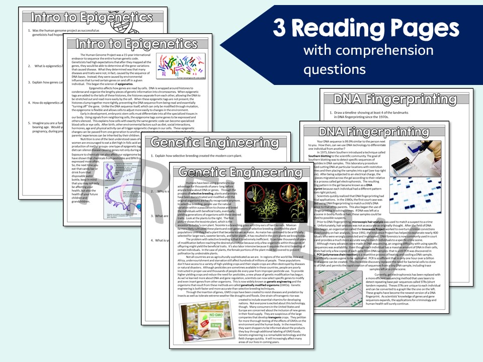 Biotechnology & CRISPR Webquests - Image 3