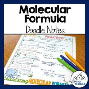 Molecular Formula Doodle Notes