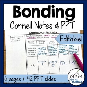 Chemistry Cornell Notes- Bonding