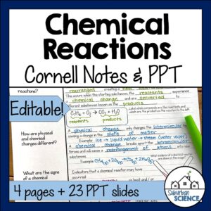 Chemistry Cornell Notes- Chemical Reactions
