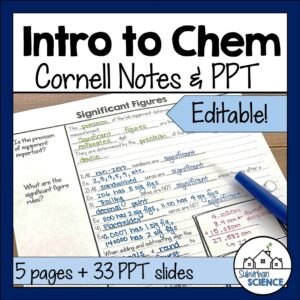Chemistry Cornell Notes- Measurement