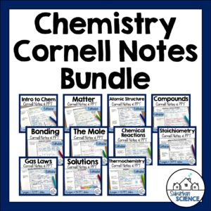 Chemistry Cornell Notes Bundle