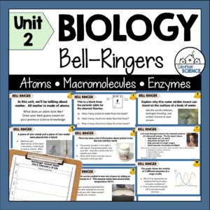 Biology Bell Ringers- Biochemistry