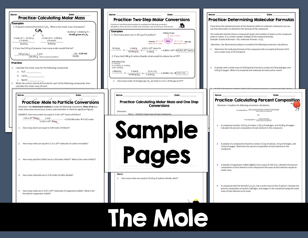 Chemistry Practice Questions Bundle - Image 10