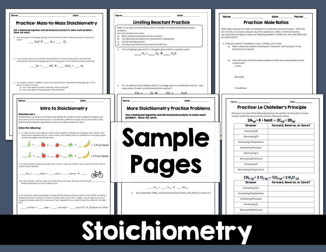 Chemistry Practice Questions Bundle - Image 12