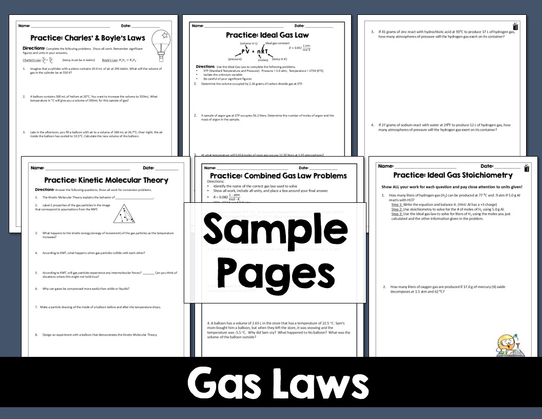 Chemistry Practice Questions Bundle - Image 13