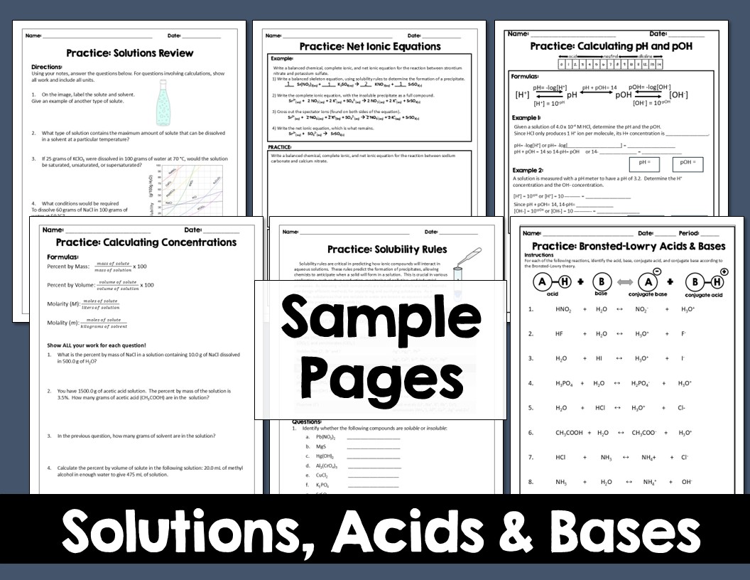 Chemistry Practice Questions Bundle - Image 14