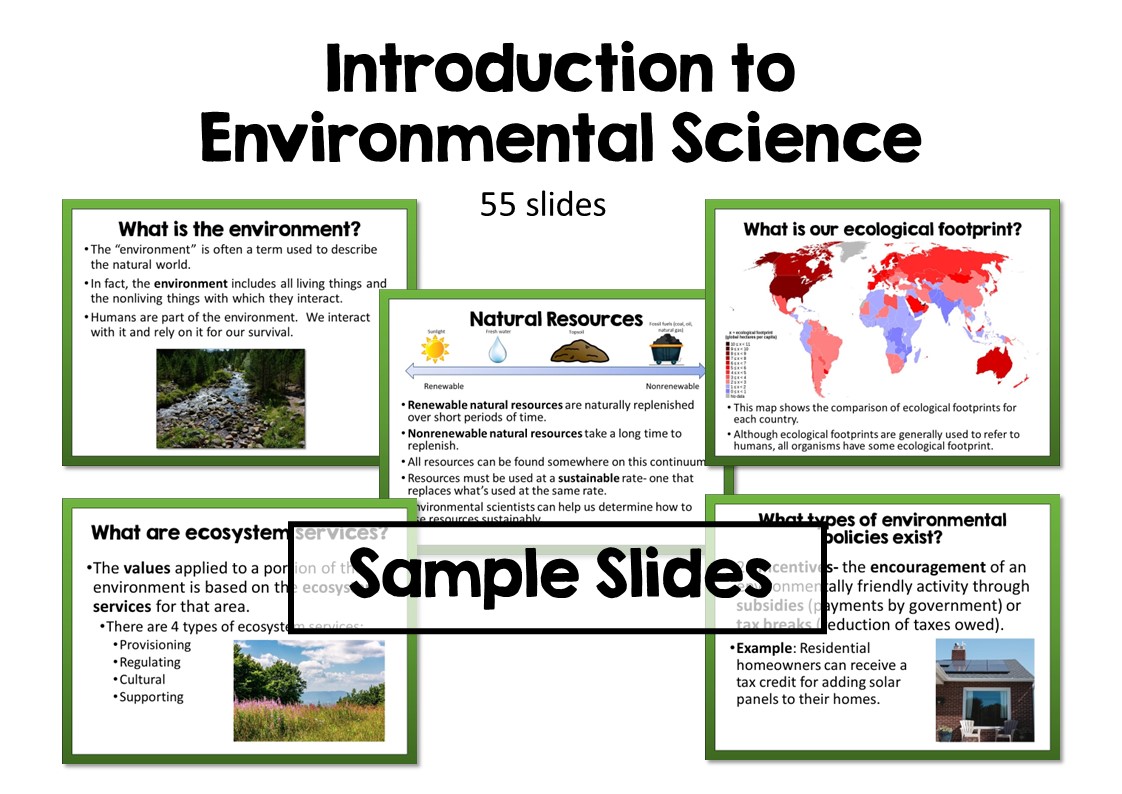 Environmental Science PowerPoint Bundle - Image 3