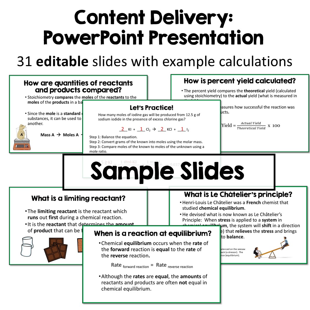 Chemistry Cornell Notes- Stoichiometry - Image 2