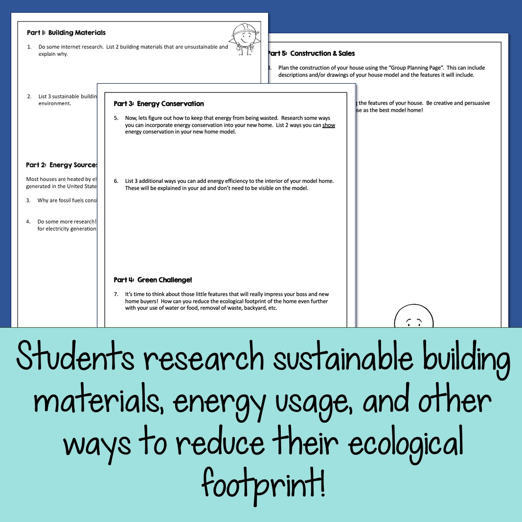 Sustainability Activity- Sustainable House Project - Image 3