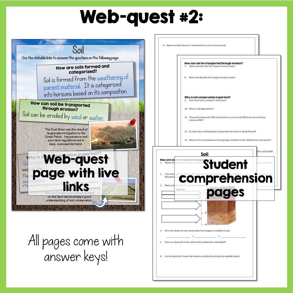 Minerals & Soil Webquests - Image 4