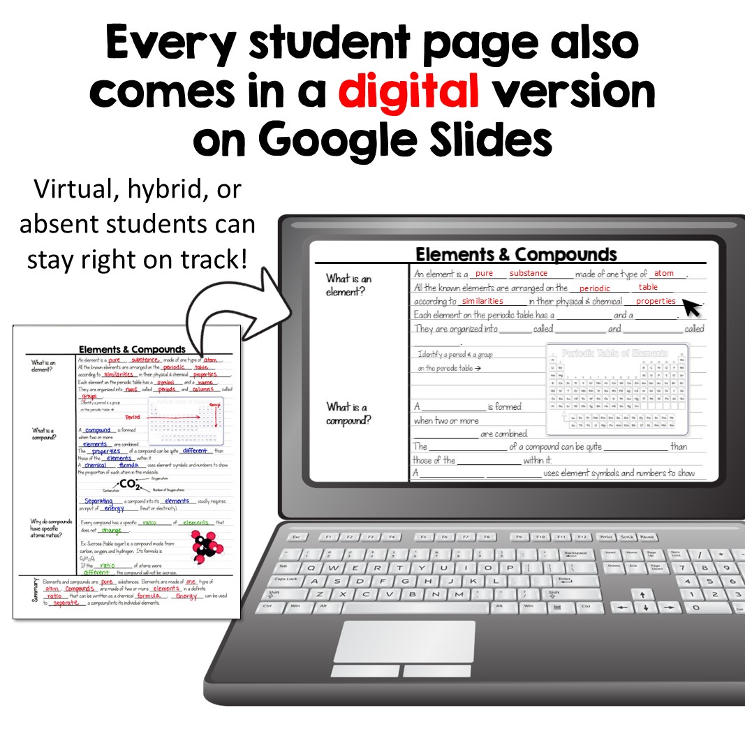 Chemistry Cornell Notes- Matter - Image 4