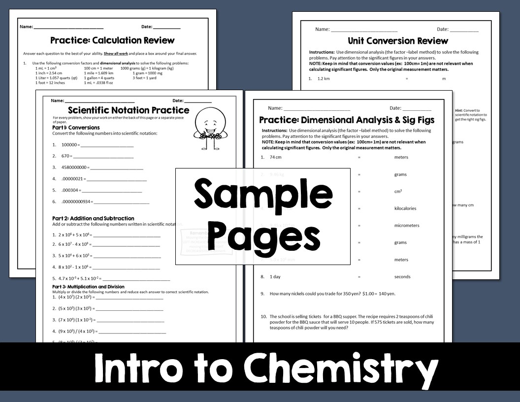 Chemistry Practice Questions Bundle - Image 5