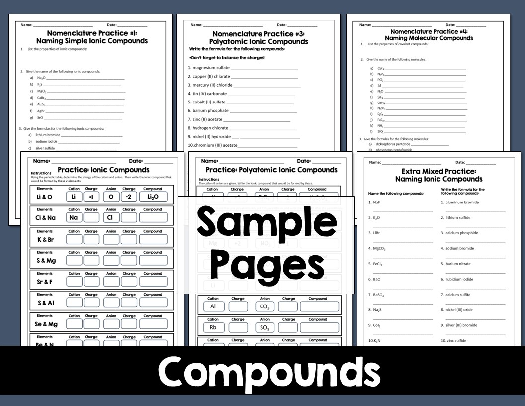 Chemistry Practice Questions Bundle - Image 8
