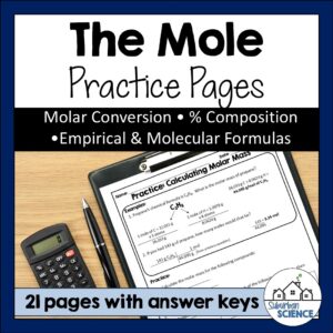 Mole Conversions Practice